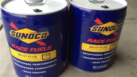 Sunoco Standard 110 Leaded Race Fuel (5 Gallon Pail), 58% OFF