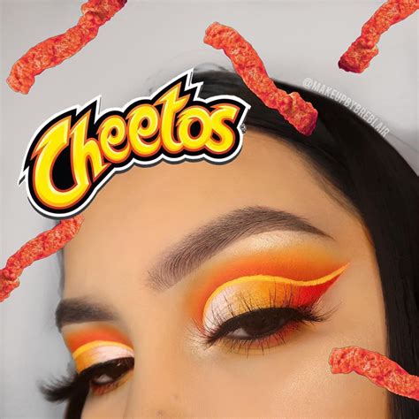 🔥 FLAMIN’ HOT 🥵 decided to do a flamin’ hot cheeto inspired makeup look using my @daisymarquez ...