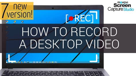 How to Record Computer Screen? - Movavi Screen Capture Studio 7 - YouTube