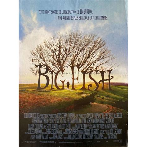 BIG FISH French Movie Poster - 15x21 in. - 2003 1st