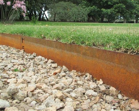 Enhance your lawn with Everedge's rusted steel garden edging. EverEdge Classic is available in ...