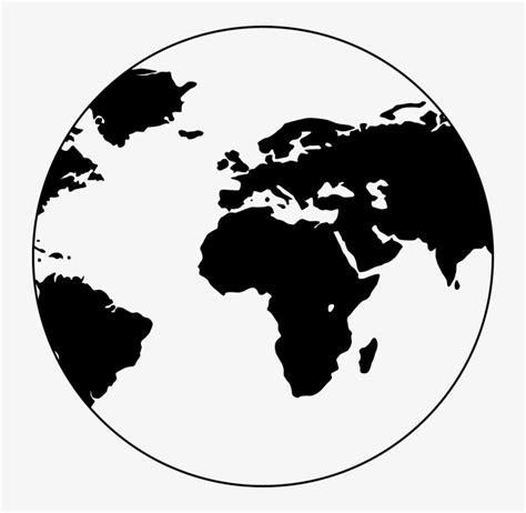 Globe Vector - High Resolution World Map Vector - Free Transparent PNG Download - PNGkey
