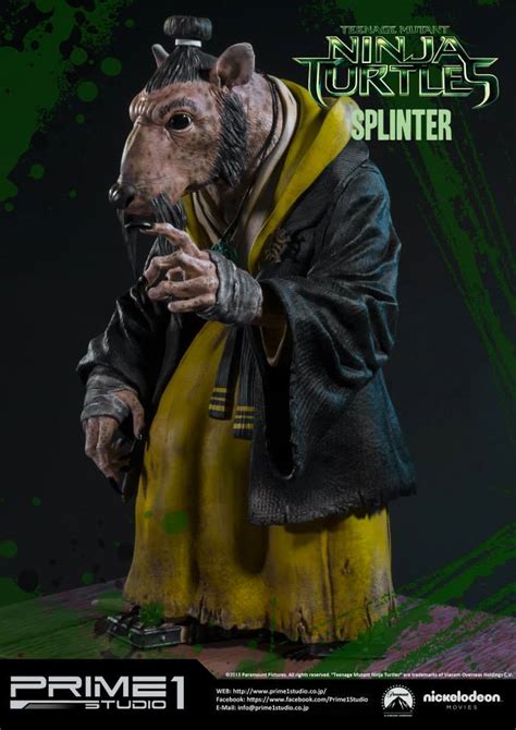 TMNT 2014 Splinter Statue by Prime 1 Studio - The Toyark - News