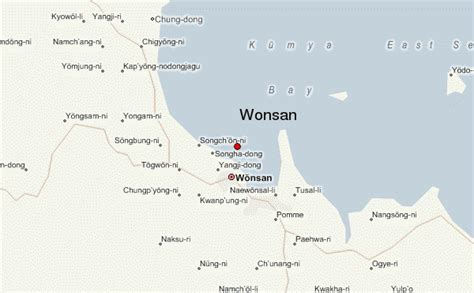 Wonsan Location Guide