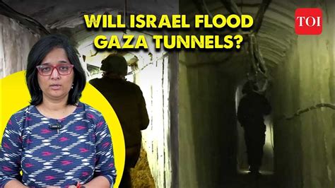 Shocking: Israel plans to flood Hamas tunnels by pumping Mediterranean ...