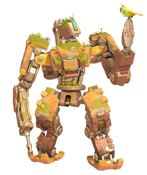 Overwatch - Bastion Overgrown Skin Render by Akaniya on DeviantArt