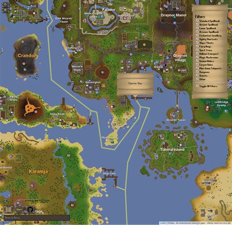 RSMap - How I mapped oldschool runescape with leaflet