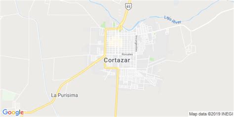 Mapa de Cortazar, Guanajuato - Mapa de Mexico