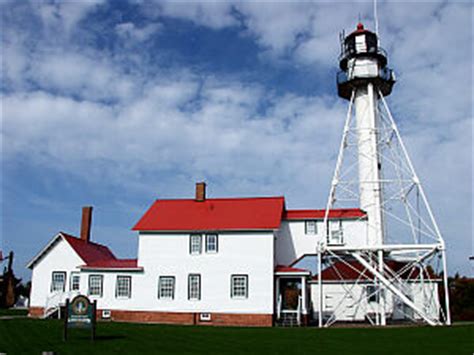 Whitefish Point Lighthouse Great Lakes Shipwreck Museum Whitefish Point ...