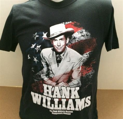 Tee - Hank Williams and American Flag