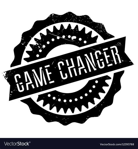 Game changer stamp Royalty Free Vector Image - VectorStock