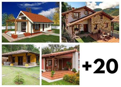 +20 diseños increíbles de casas de campo sencillas y económicas ...