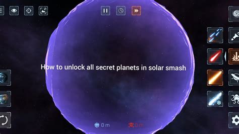 how to unlock all secret planets in solar smash