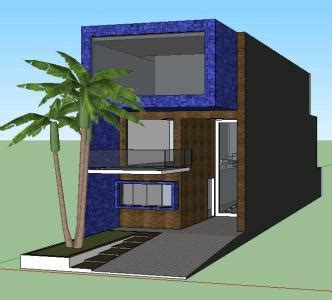 House 3D SKP Model for SketchUp • Designs CAD