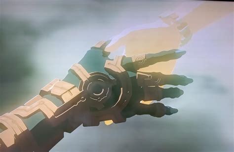 [TOTK] Link's hand looks clearly mechanical to me : r/Breath_of_the_Wild