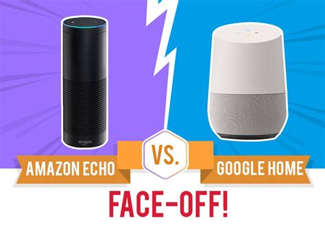 Amazon-Echo Vs Google-Home - #infographic