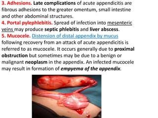 L acute appendicitis | PPT