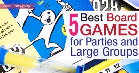 5 Best Board Games for Parties & Large Groups of 10 or more - Press ...