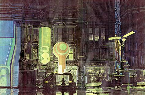 Blade Runner concept art by Syd Mead. : r/cassettefuturism