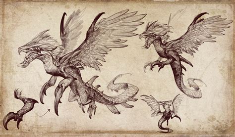 ArtStation - Feathered Serpent