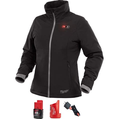 Milwaukee - Milwaukee 232B-21L M12 Black Heated Women's Jacket Kit L ...