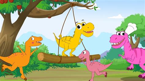 Baby T. Rex Song I Baby Trex Doo Doo Doo I FunForKidsTV Nursery Rhymes ...