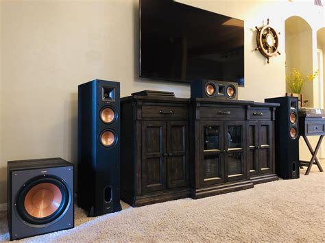 Setup Complete! Complete Klipsch Reference Home Theater with Sony ...