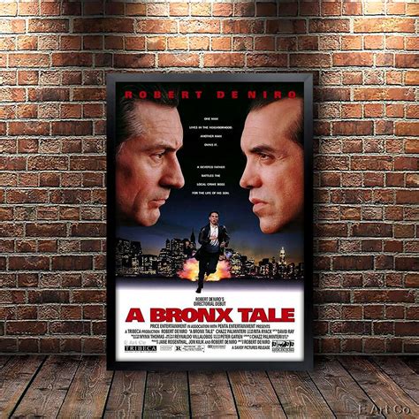 A Bronx Tale Movie Poster Framed and Ready to Hang. - Etsy