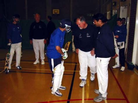 Mike Gatting being interviewed for local radio in Spain | ESPNcricinfo.com