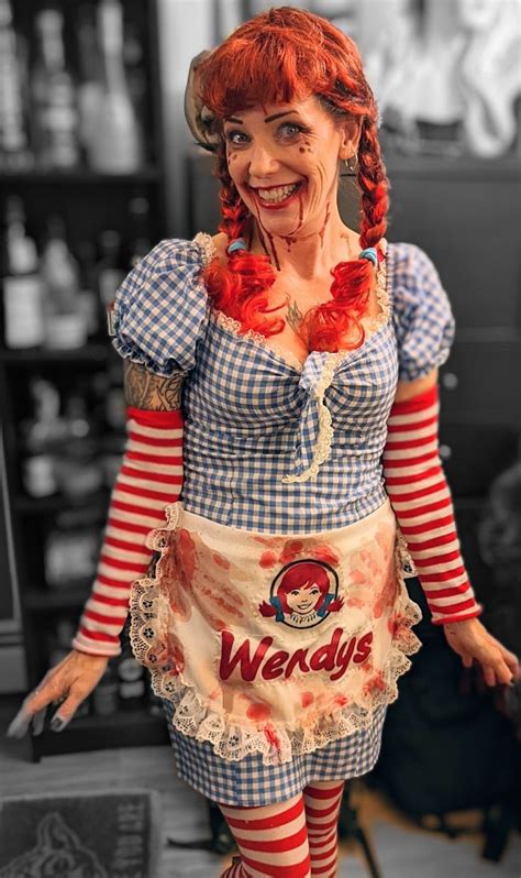 Wendy's Halloween Costume | Scary halloween costumes, Food halloween ...