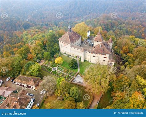 Kyburg castle stock image. Image of destination, europe - 179708335