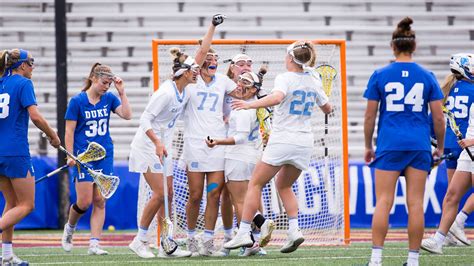 Women's Lacrosse: No. 2 Seed UNC Takes Out No. 6 Seed Duke to Reach ACC ...