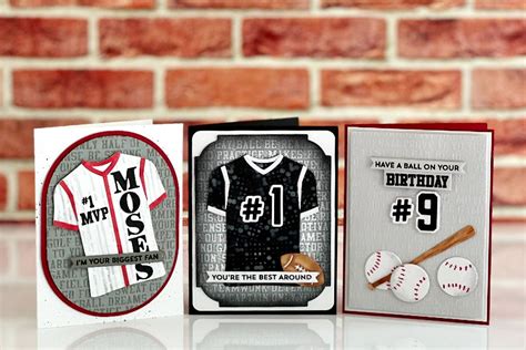 Game Day Collection – Sport Themed Card Ideas - Spellbinders Blog