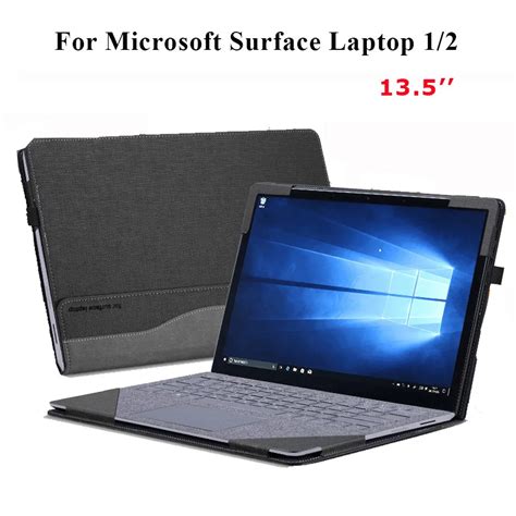 Aliexpress.com : Buy Laptop Case For Microsoft Surface Laptop 2 13.5" Detachable PU Leather ...