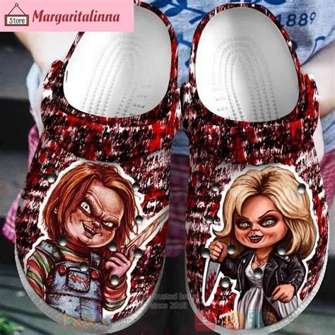 Halloween Shoes Chucky Shoes Chucky Sandals Chucky Horror - Etsy