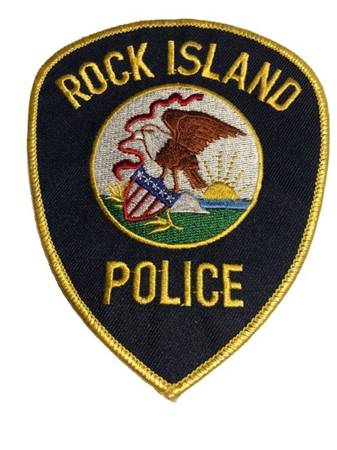 ROCK ISLAND IL POLICE PATCH