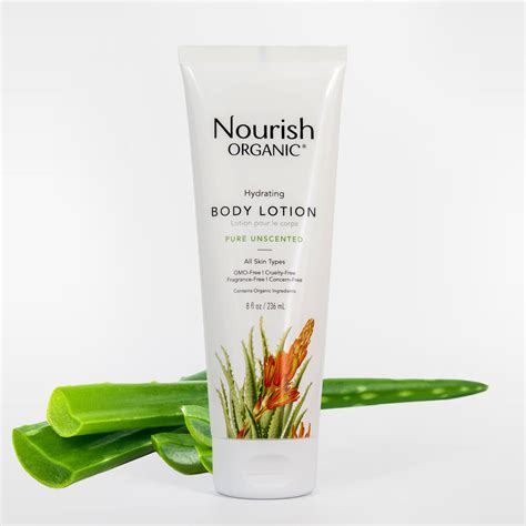 Nourish Organic Pure Unscented Hydrating Body Lotion