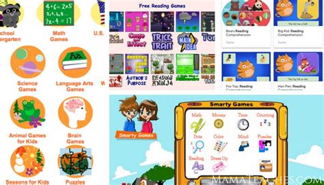 Free Reading Games for Kids - Mama Teaches