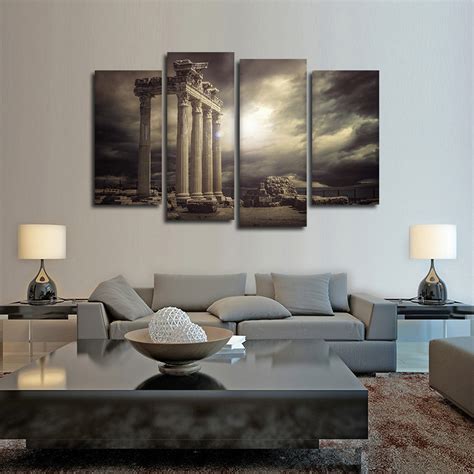 Ancient Greek Ruins Multi Panel Canvas Wall Art | ElephantStock