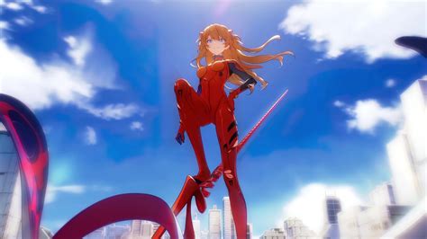 Asuka Langley Souryuu Evangelion 3.0+1.0 Thrice Upon A Time Live Wallpaper - MoeWalls