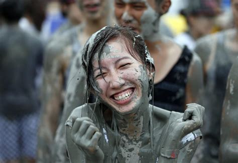 The Boryeong Mud Festival in South Korea