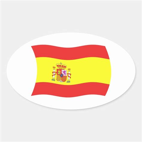 Spain Flag Sticker | Zazzle | Spain flag, Flag, Stickers