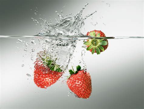 Strawberry splash reloaded on Behance