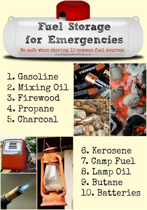 Fuel Storage for Emergencies: How to Be Safe