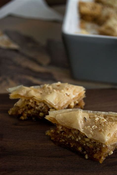 Almond Rosewater Baklava | Recipe | Baklava, Food processor recipes, Let them eat cake