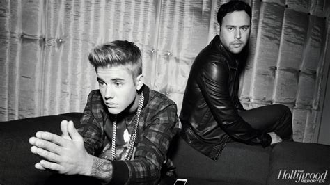 Exclusive Portraits of Justin Bieber With Longtime Manager Scooter ...