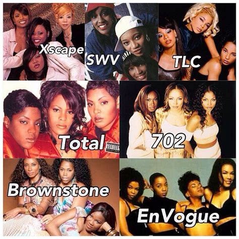 Girl groups of R&B | Black music, 90s girl groups, 90s music artists