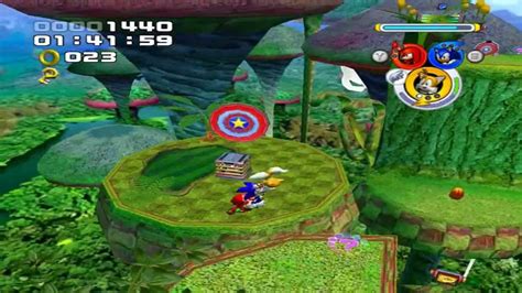 Sonic Heroes - Team Sonic - Étape 09 : Frog Forest - YouTube