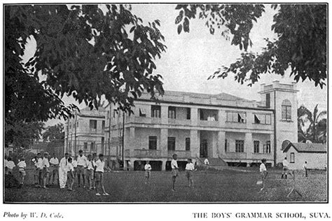 Fijian History - Suva Grammar School Audio Story