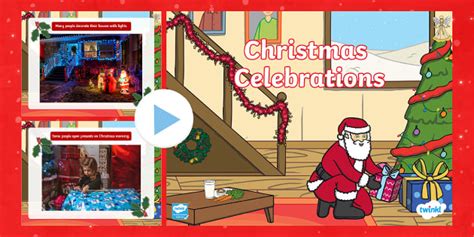 How We Celebrate Christmas | Christmas PowerPoint for Kids